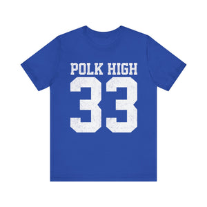 Polk High Number 33 - Al Bundy Married with Children jersey