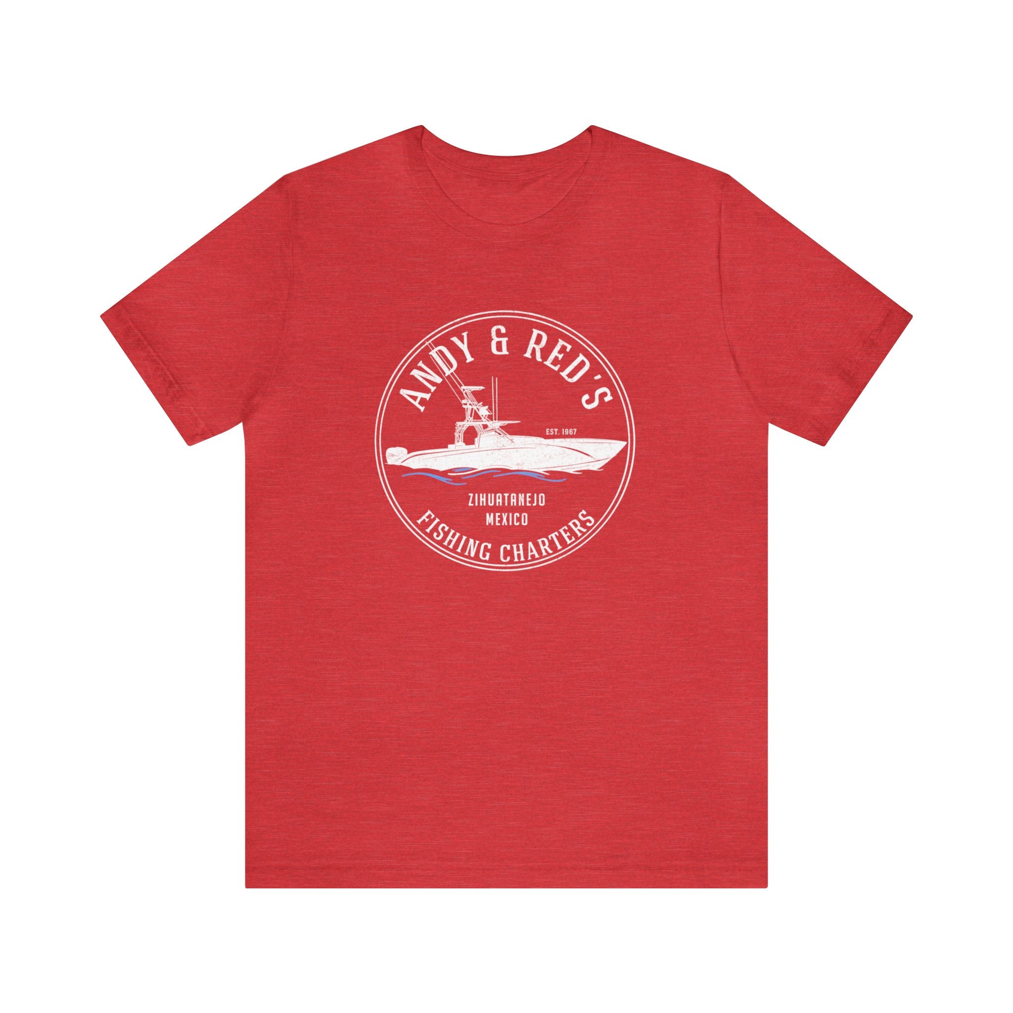 Andy And Red Fishing Charter Zihuatanejo T-Shirt Andy And Red Fishing Charter Zihuatanejo T-Shirt