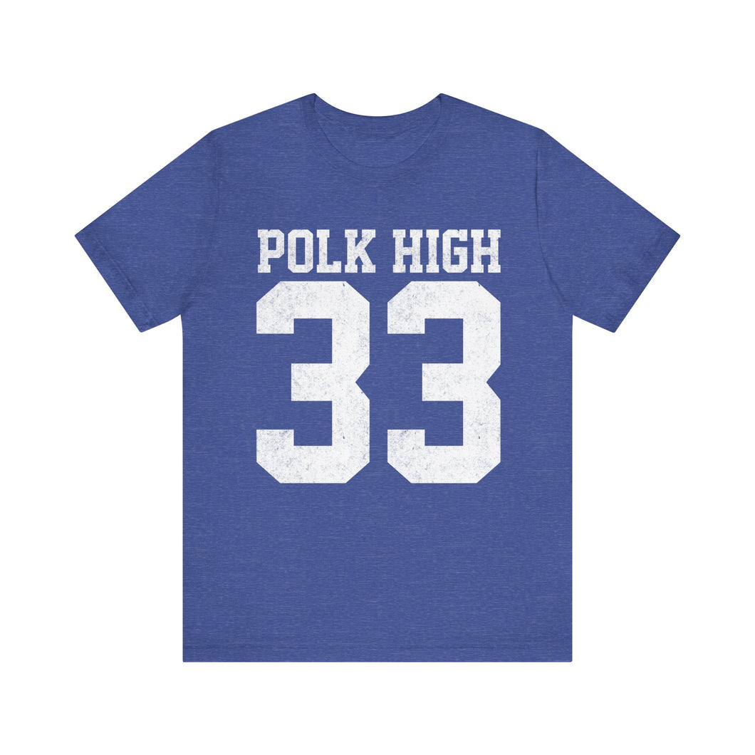 Polk High Number 33 - Al Bundy Married with Children jersey