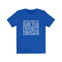 On The Count of 3, Name Your Favorite Dinosaur - Step Brothers t-shirt