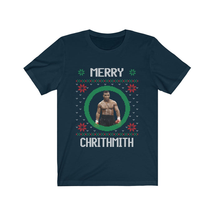 Merry Chrithmith - Mike Tyson funny xmas t-shirt